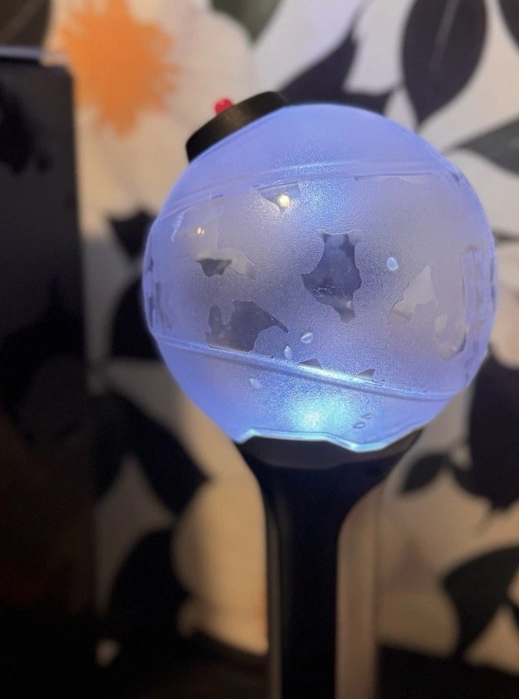 Official BTS Army Bomb Ver.2 Light Stick 7117G + Photocard SET Concert Penlight