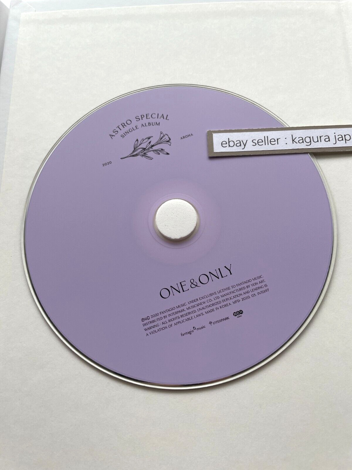 ASTRO MOONBIN MOON BIN ONE&ONLY Album CD Photocards Message Card Full Set