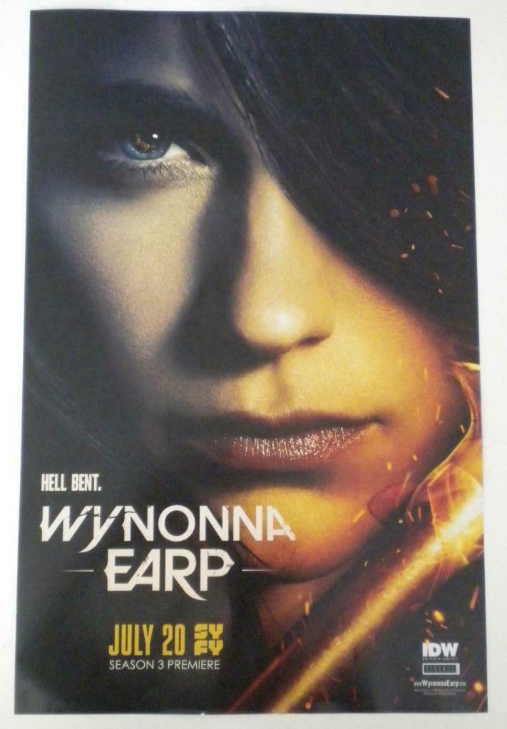 WYNONNA EARP – 12″x18″ Original Promo TV Poster SDCC 2019 MINT SYFY Comic Con