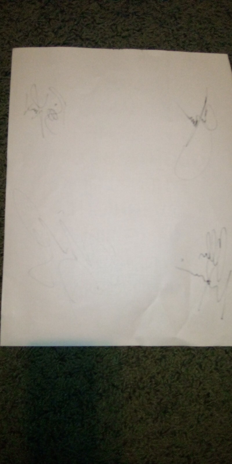 FIREHOUSE SIGNED AUTOGRAPHED SETLIST BILL LEVERTY CJ SNARE RIP NO GUITAR PICK