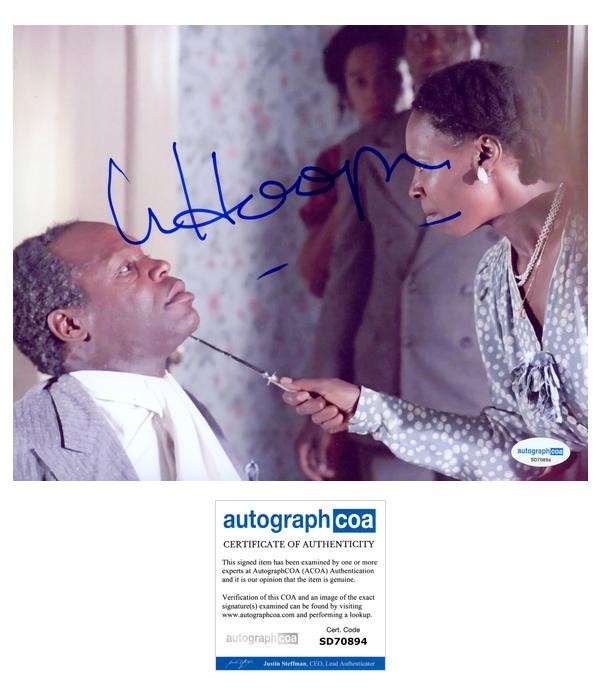 Whoopi Goldberg “The Color Purple” AUTOGRAPH Signed ‘Celie’ 8×10 Photo D ACOA