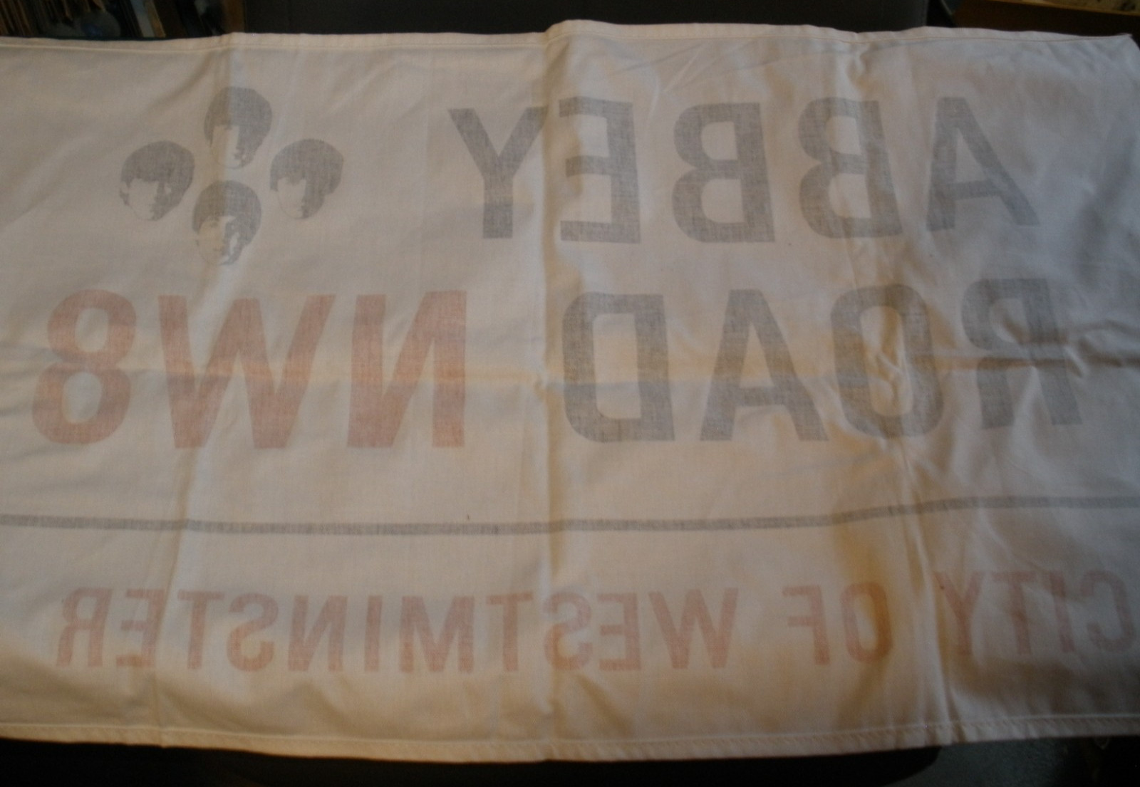 Vintage Abbey Road NW8 City of Westminster Towel Banner 18″x30″ (089)