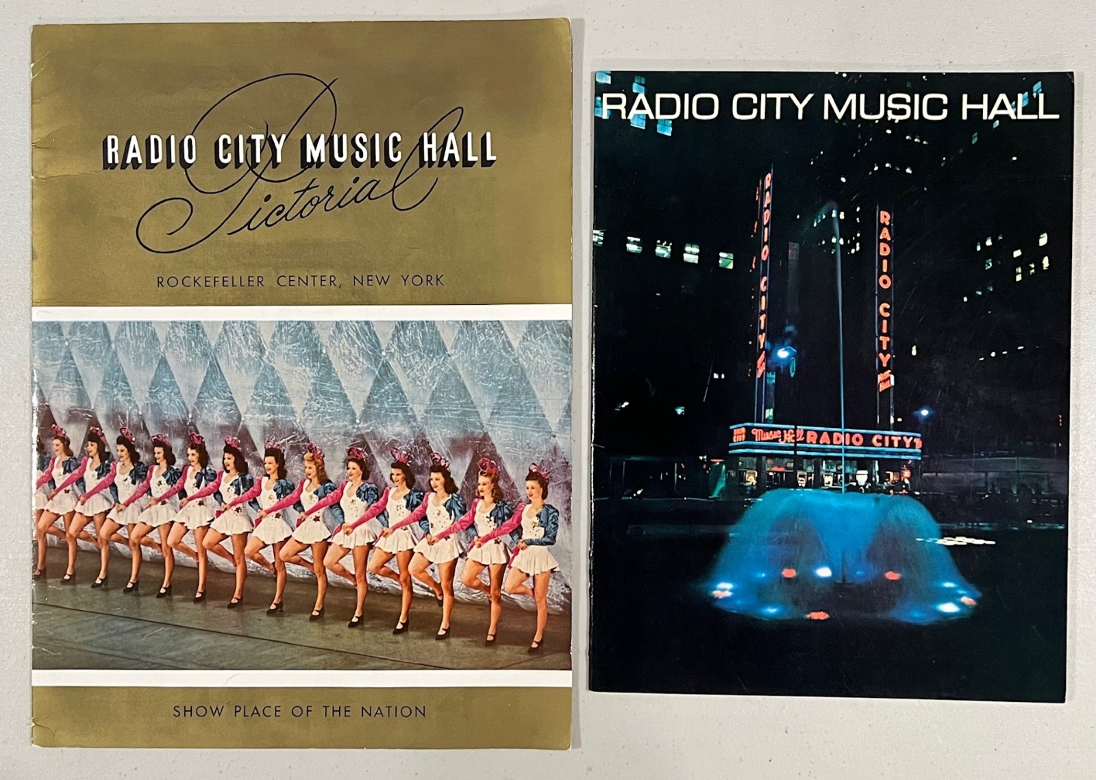 Radio City Music Hall The Rockettes 1960s Lot of 2 Vintage Souvenir Programs