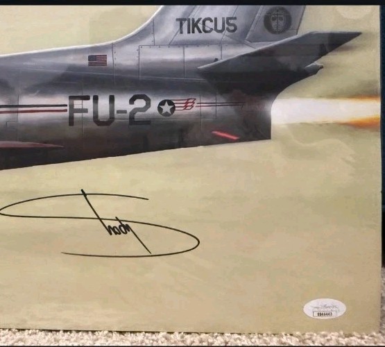 Eminem Signed 12×24 Kamikaze Lithograph JSA COA Autograph Slim Shady Rap