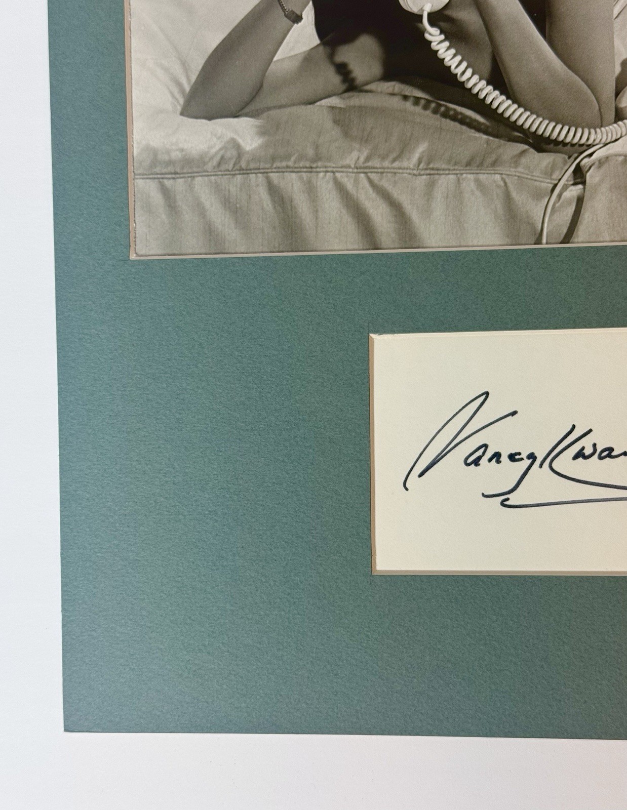 Nancy Kwan *SIGNED* Matted Photo Display (11×14 in) ~ RARE