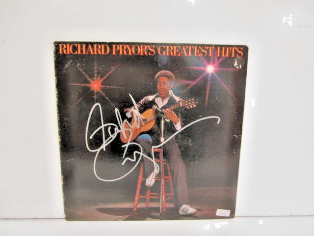 RICHARD PRYOR “GREATEST HITS” 1977 LP VINYL-AUTHENTICATED HOLOGRAM AND CERT