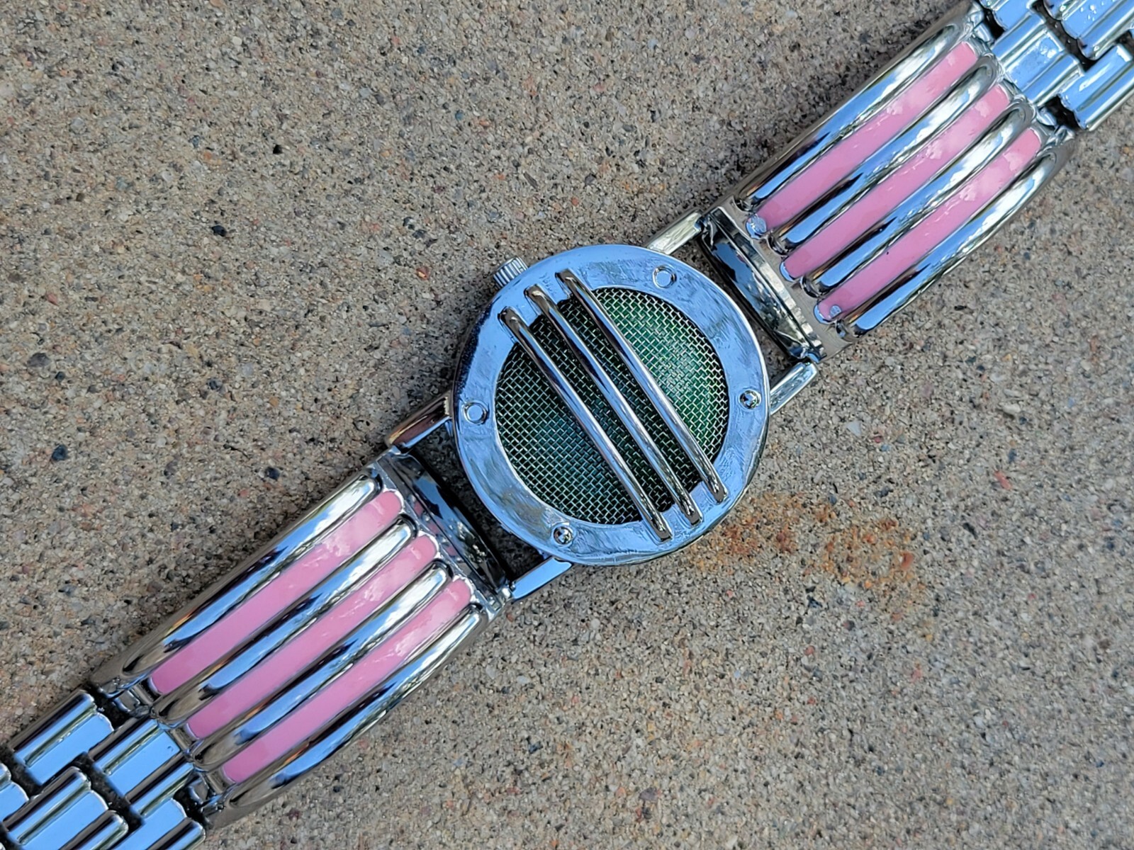 Pink Communicator Power Bracelet Prop for Ranger Cosplay