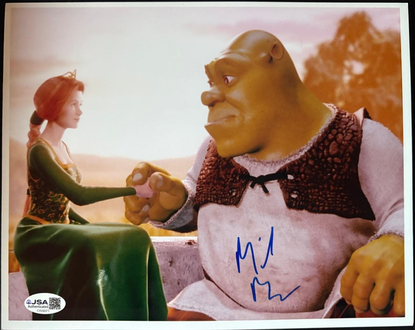 MIKE MYERS SIGNED AUTOGRAPHED 8X10 PHOTO SHREK THE LOVE GURU RARE JSA COA C