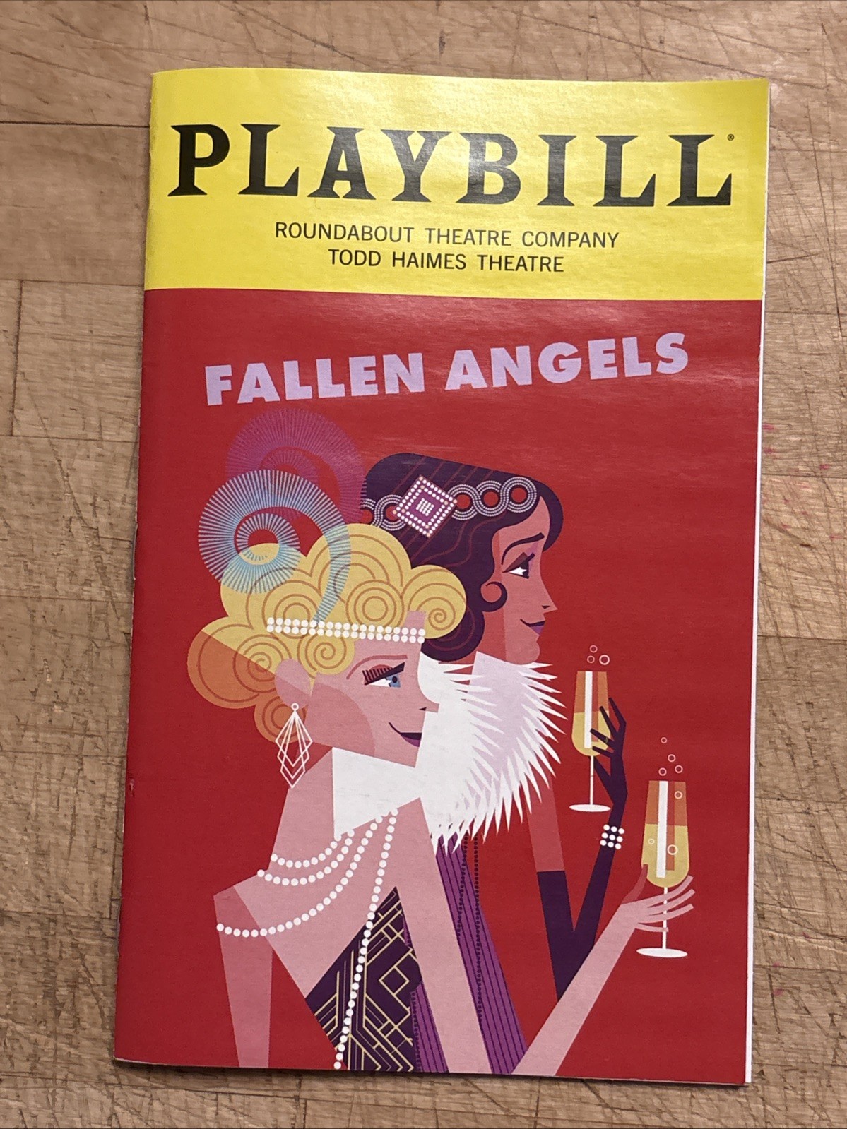 FALLEN ANGELS Mar 2026 Broadway PREVIEW Playbill! KELLI O’HARA Rose Byrne +!