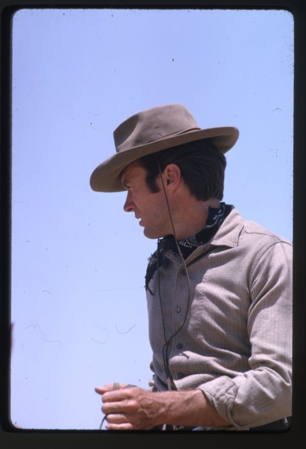 Clint Eastwood Rawhide Camera Original 35mm Transparency TV Western