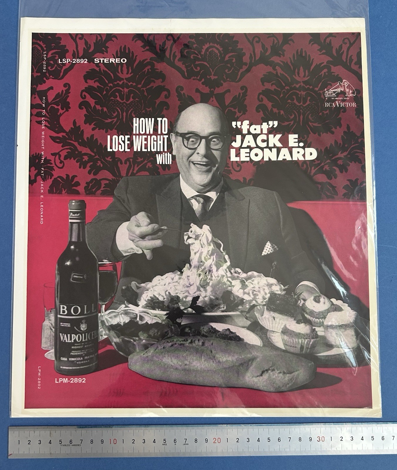 【ORIGINAL UNTRIMMED SLICK/NO Vinyl】O.S.T.・Jack e Lenardo・How to lose weight