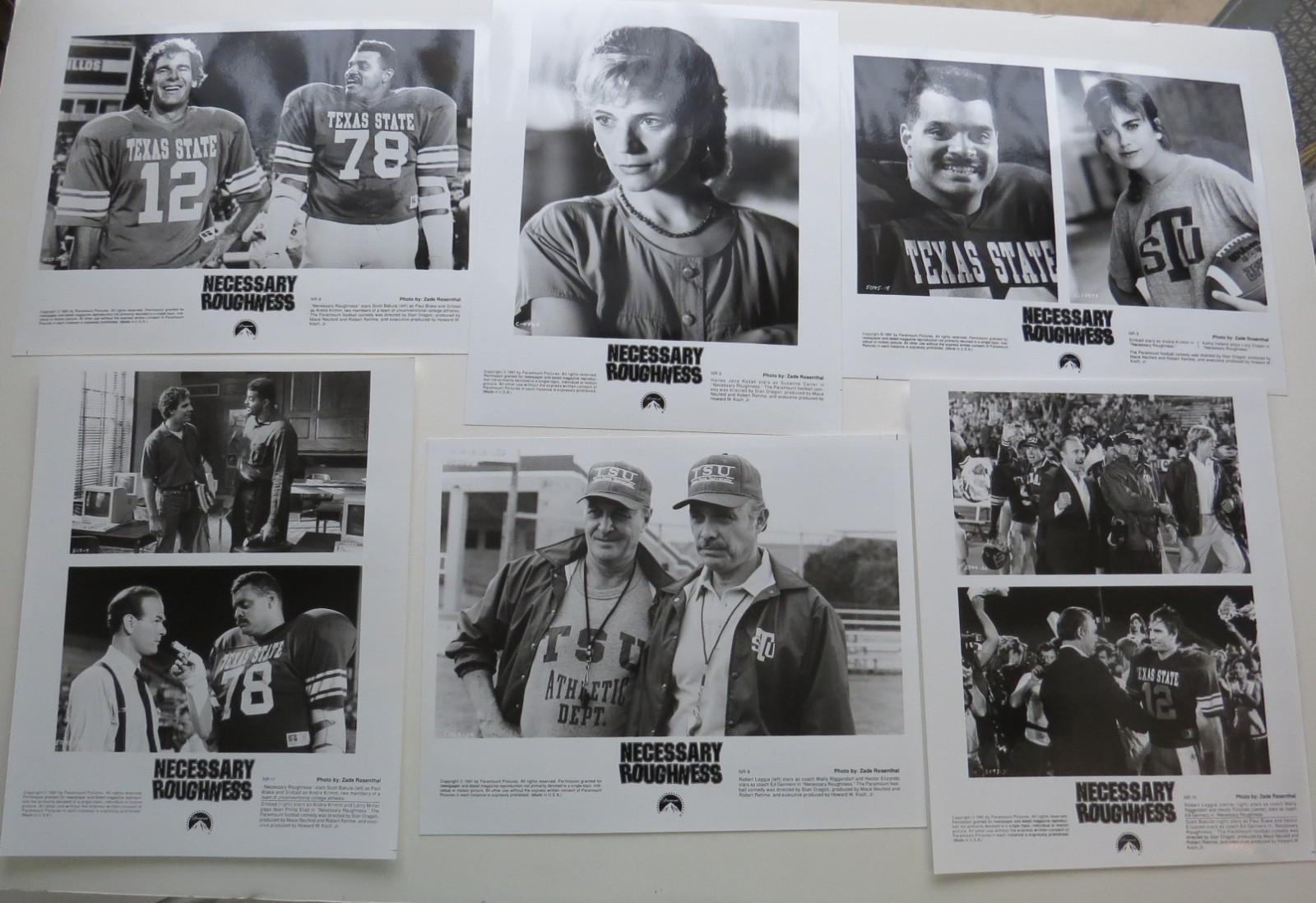 COLOR 35mm Slide NECESSARY ROUGHNESS Scott BAKULA Movie PRESS KIT Photo STILLS