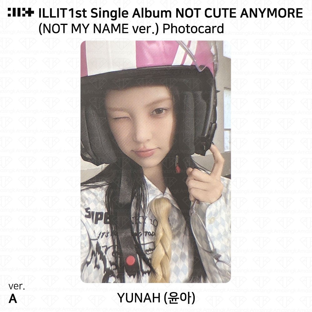 ILLIT 1st Single Album Not Cute Any More Photobook ver. Official Photocard KPOP