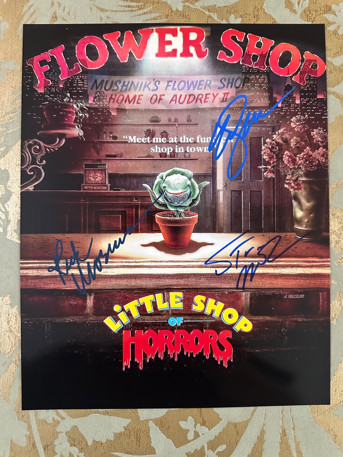 Little shop of Horrors Signed Movie Photo