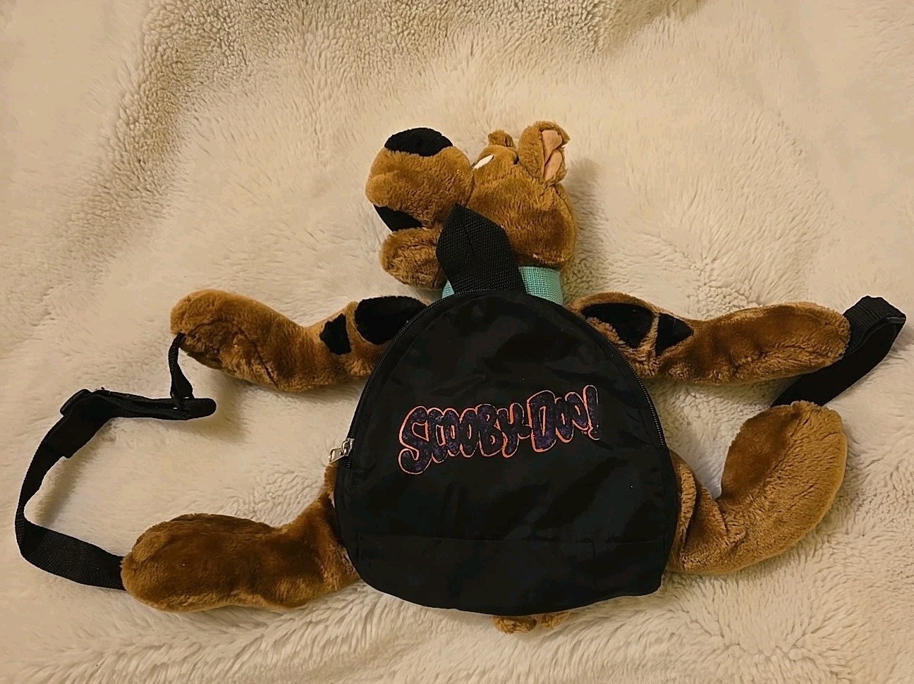 VTG 1999 SCOOBY DOO Plush Mini BACKPACK – Cartoon Network RARE Fast Shipping