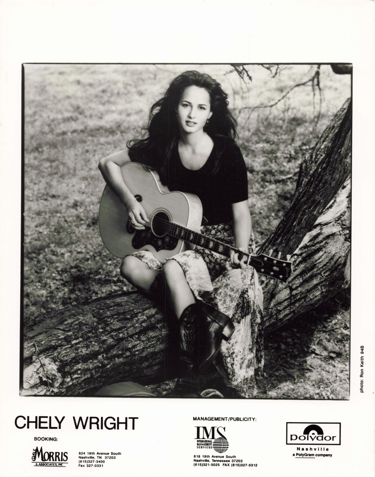 8×10 Press Photo – Chely Wright – Country Music