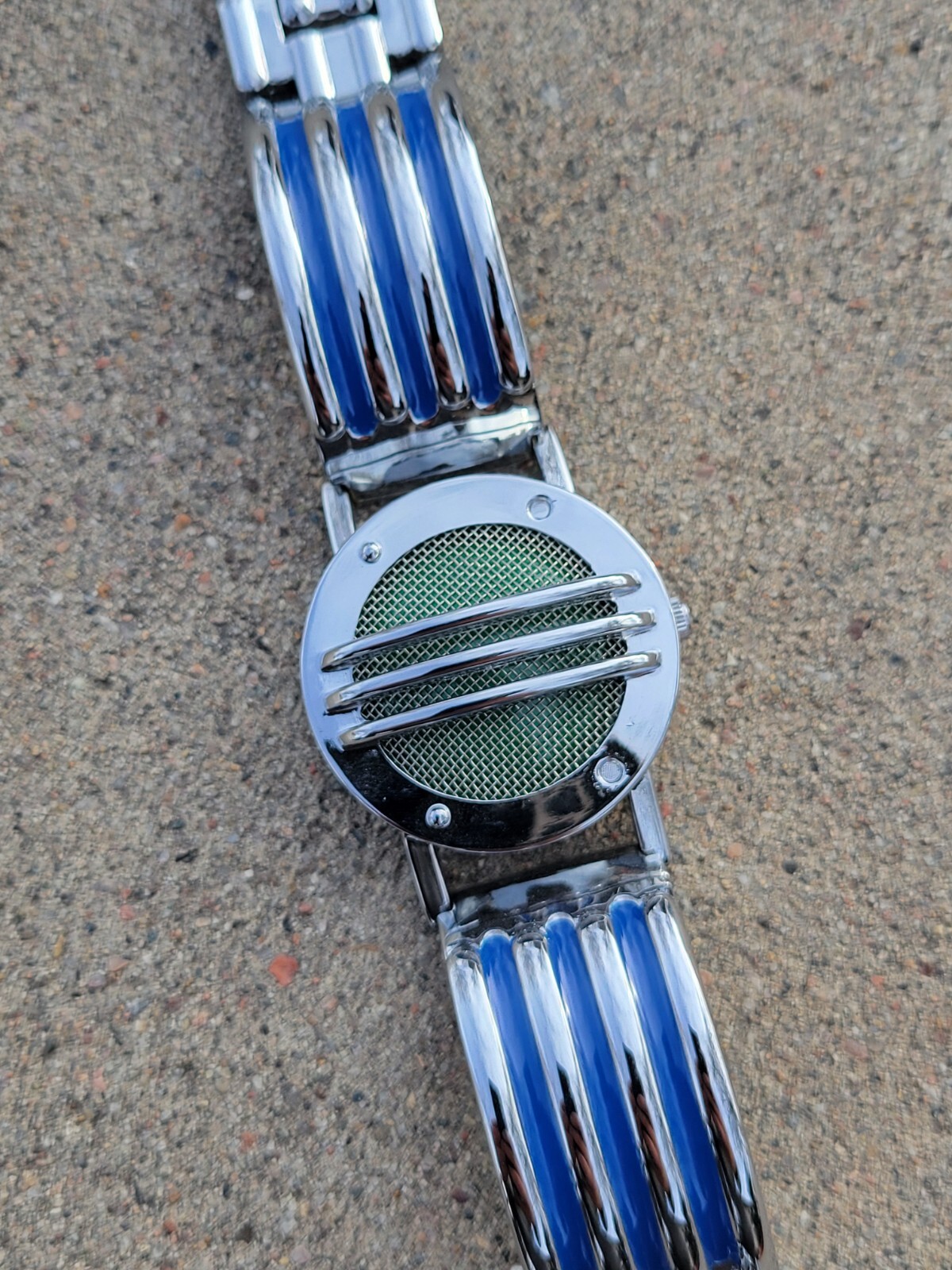 Blue Communicator Power Bracelet Prop for Cosplay