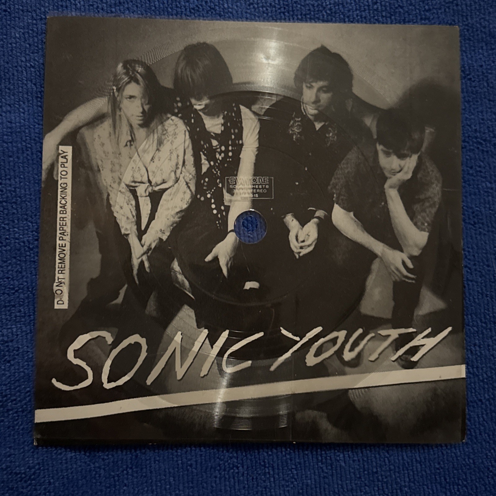 Sonic Youth – Sonic Youth Interview Soundsheet Vinyl Flexi Disc