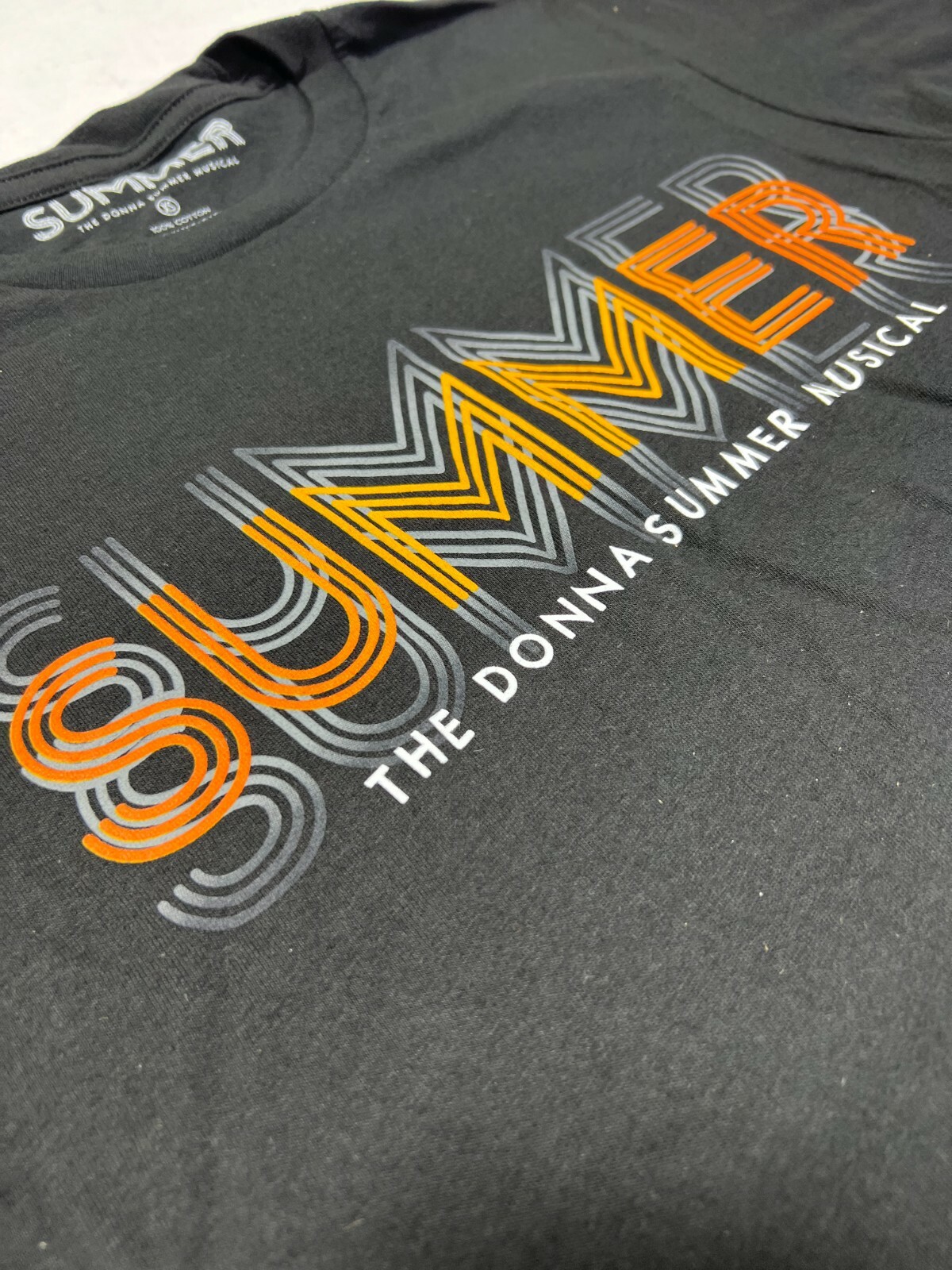 SUMMER The Donna Summer BROADWAY Musical Unisex Logo TEE T-SHIRT NEW! OFFICIAL