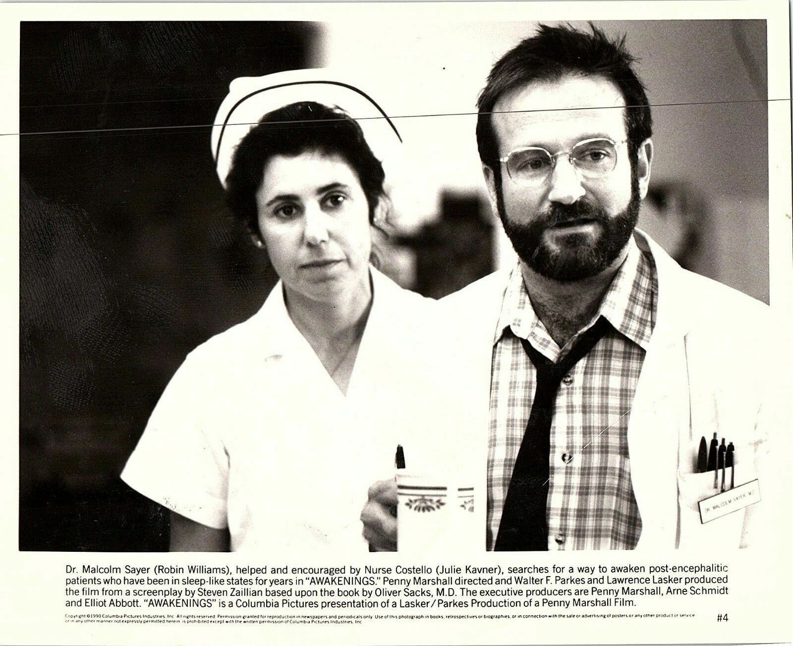 “Awakenings” Robin Williams 8″ X 10″ Photo K2