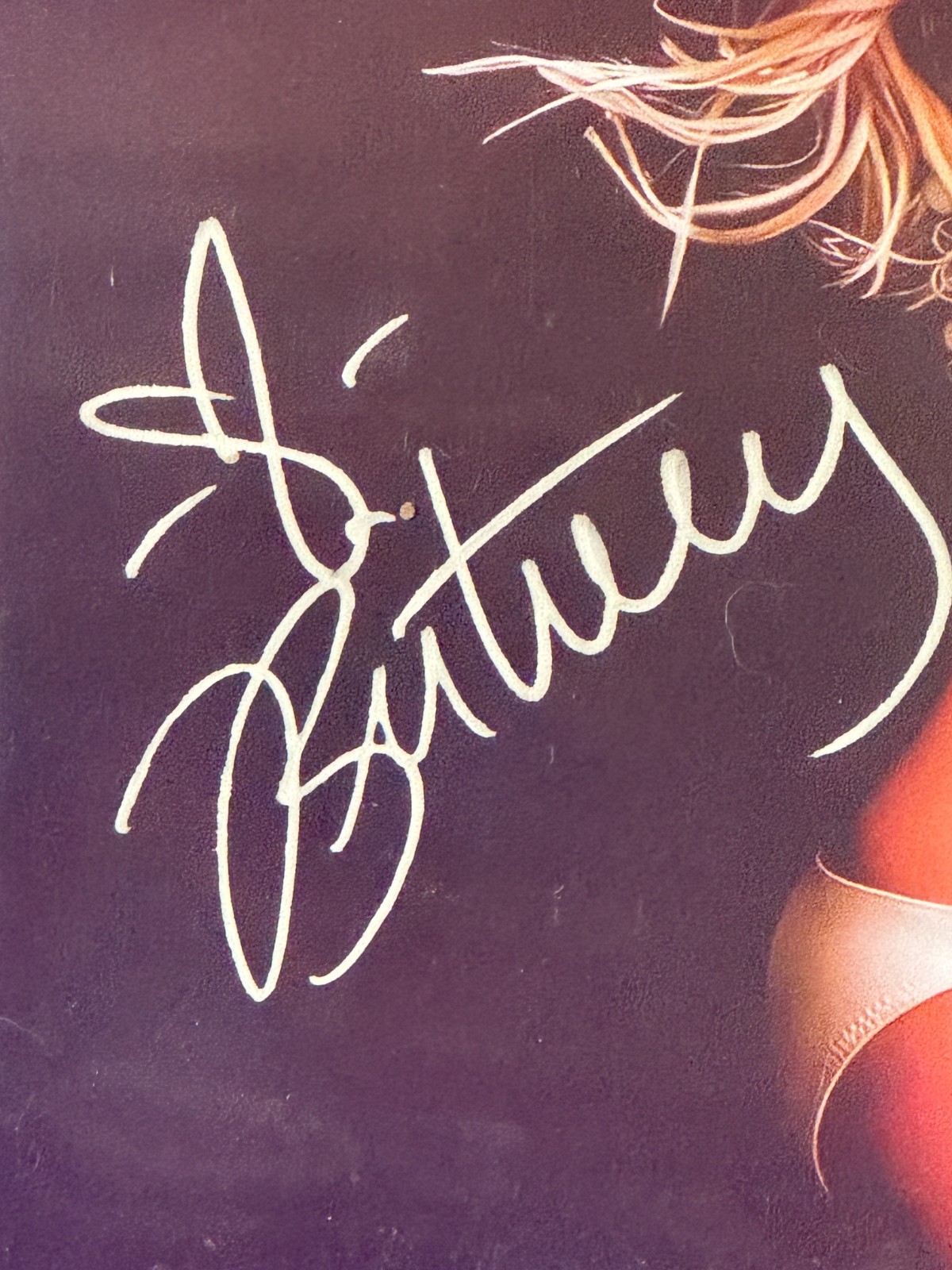 Britney Spears – 8X10 Photo-Hand signed with Certificate of Auth and Free Del