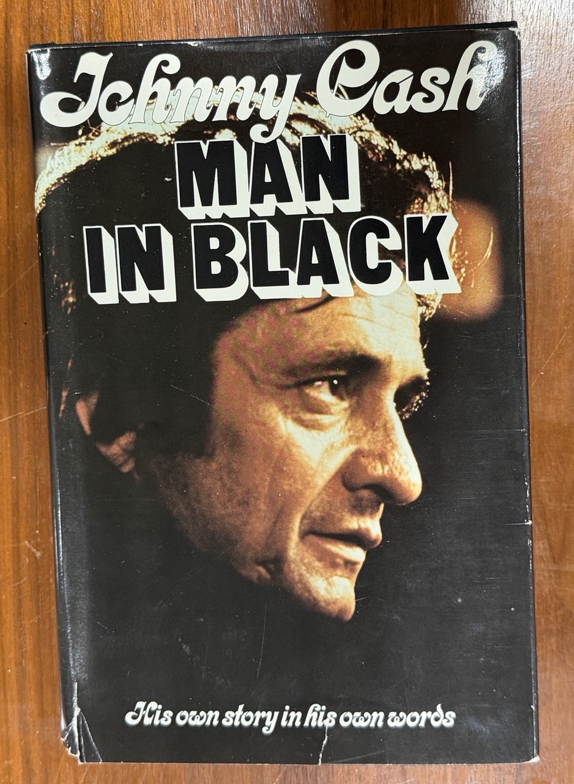 Johnny Cash Man In Black Signed By June Carter Cash