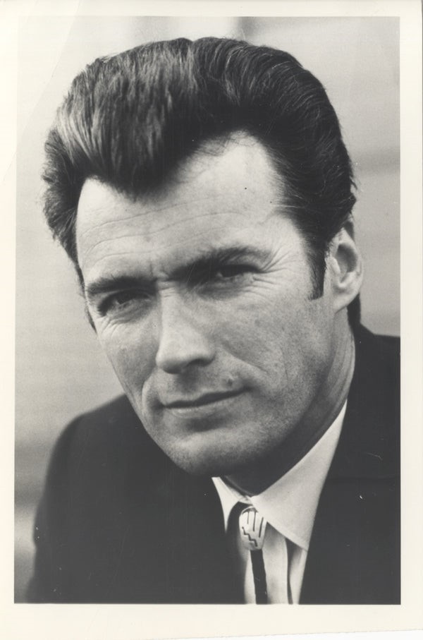 Clint Eastwood Coogan’s Bluff Publicity Portrait Original 5×7 Photo Stamped 1968