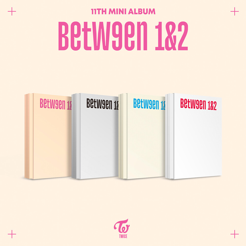 TWICE BetWeen 1&2 11th Mini Album CD+Photobook+Photocard+Etc+Tracking Number