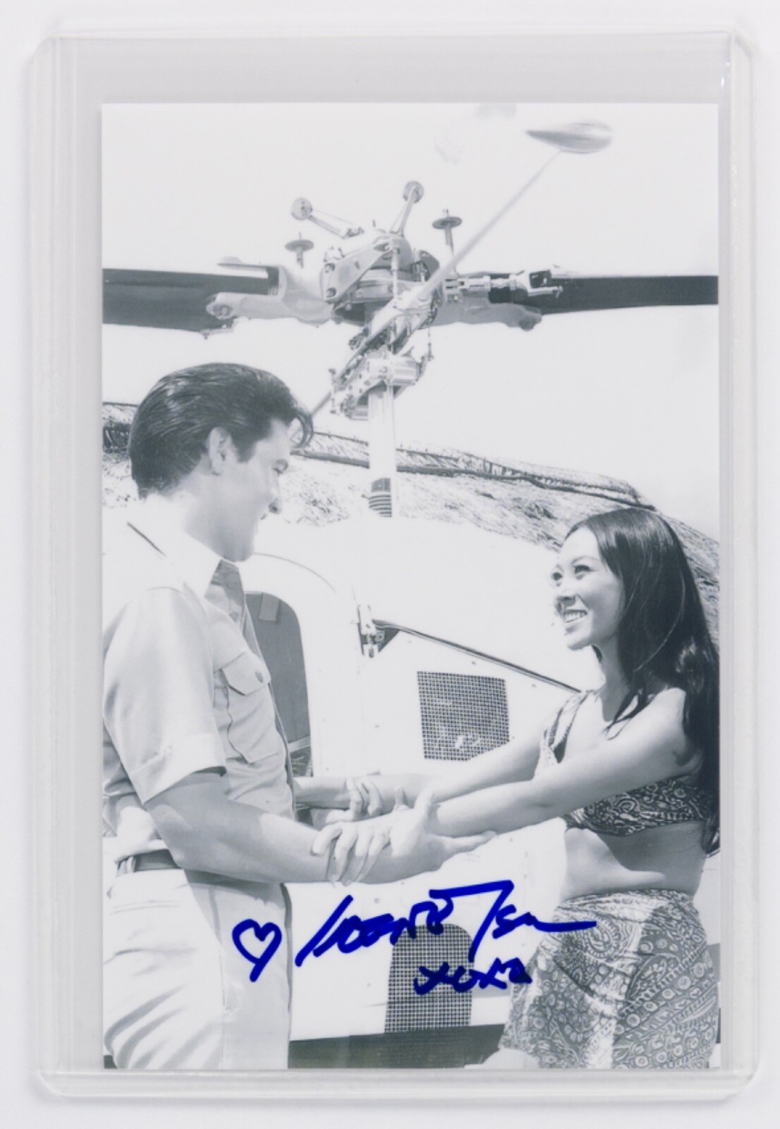 Irene Tsu Signed Photo – Paradise Hawaiian Style w/ Elvis Presley