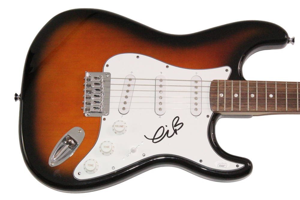 Kevin Bacon Signed Autograph Fender Electric Guitar – The Bacon Brothers JSA COA