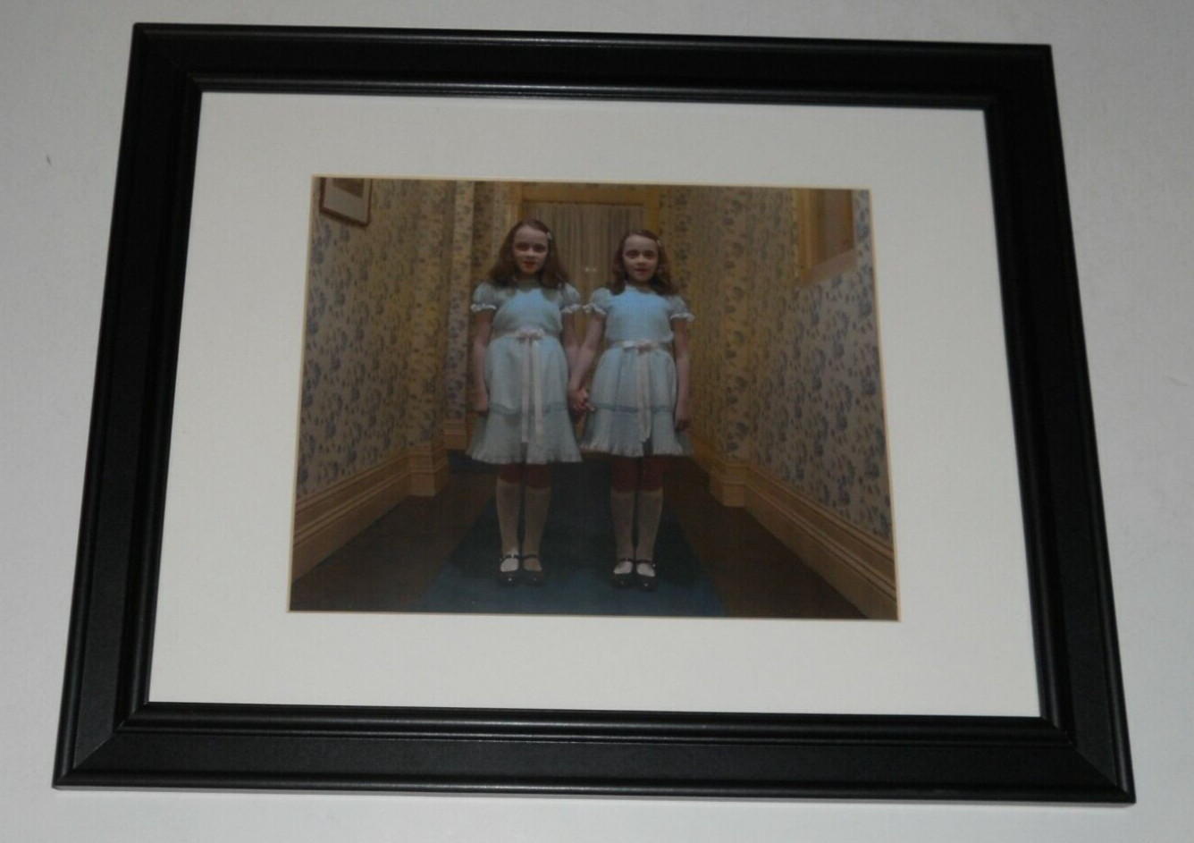 Large Framed The Shining “Twins” Ghosts in Hallway from Stanley Kubrick 24″x20″