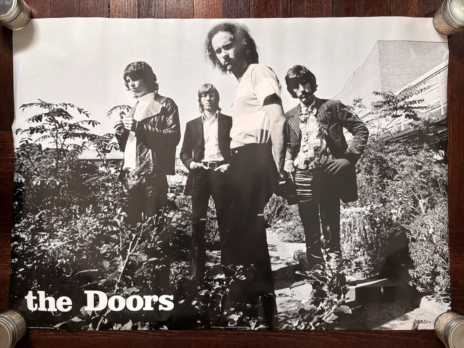 Vintage 1996 The Doors Poster Group Photo-Pyramid PR3022 – 24×33.5”