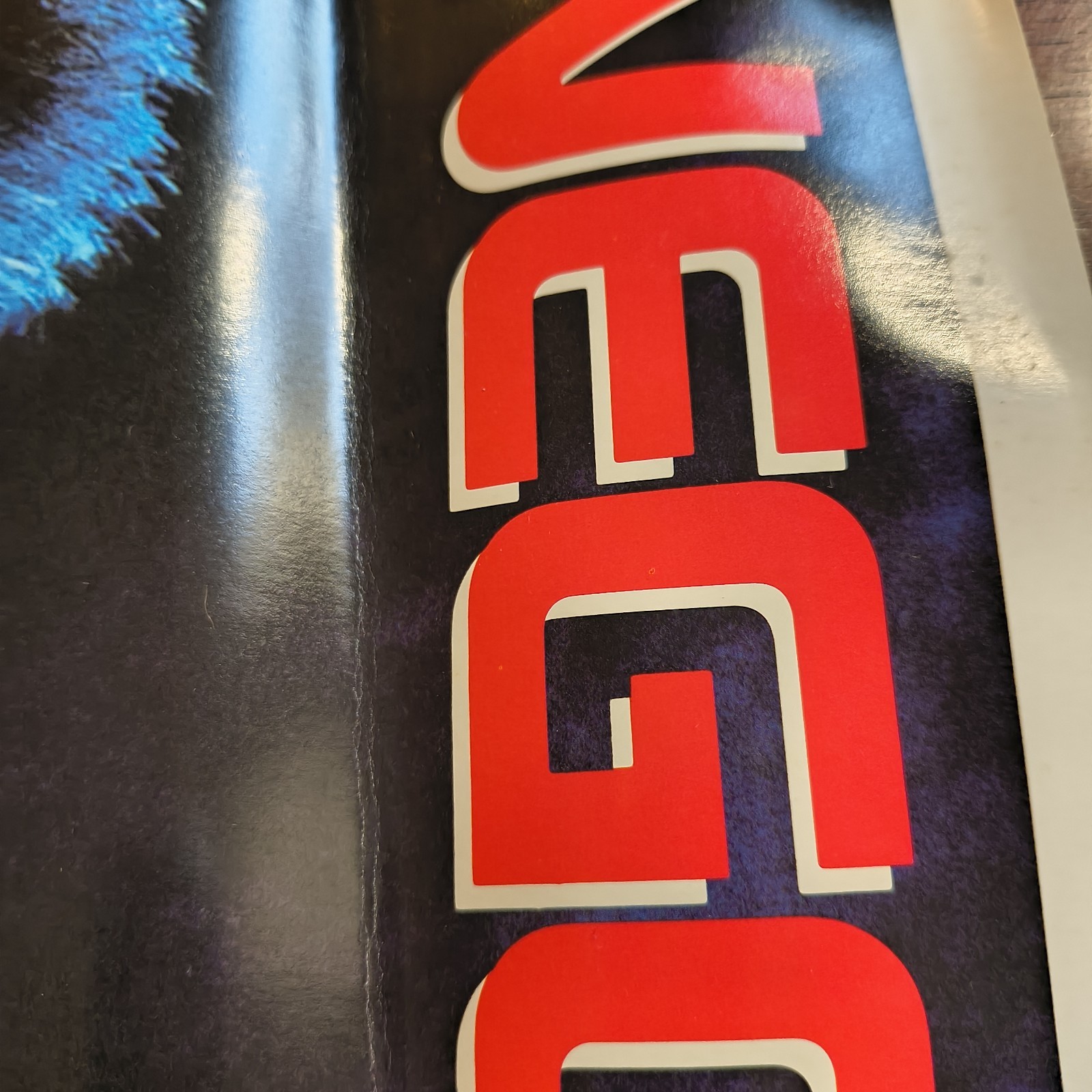 Terminator 2 Judgment Day (1991) Original Video Store Movie Poster 26×40 Schwarz