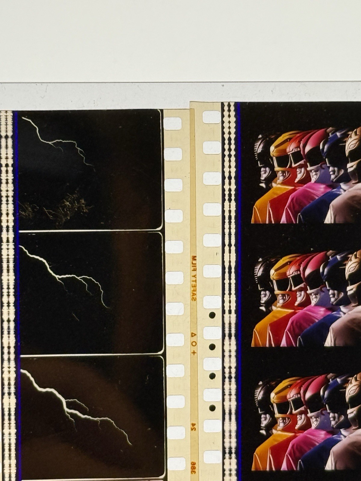 Mighty Morphin Power Rangers-The Movie-1995 35mm Film Cell Strip