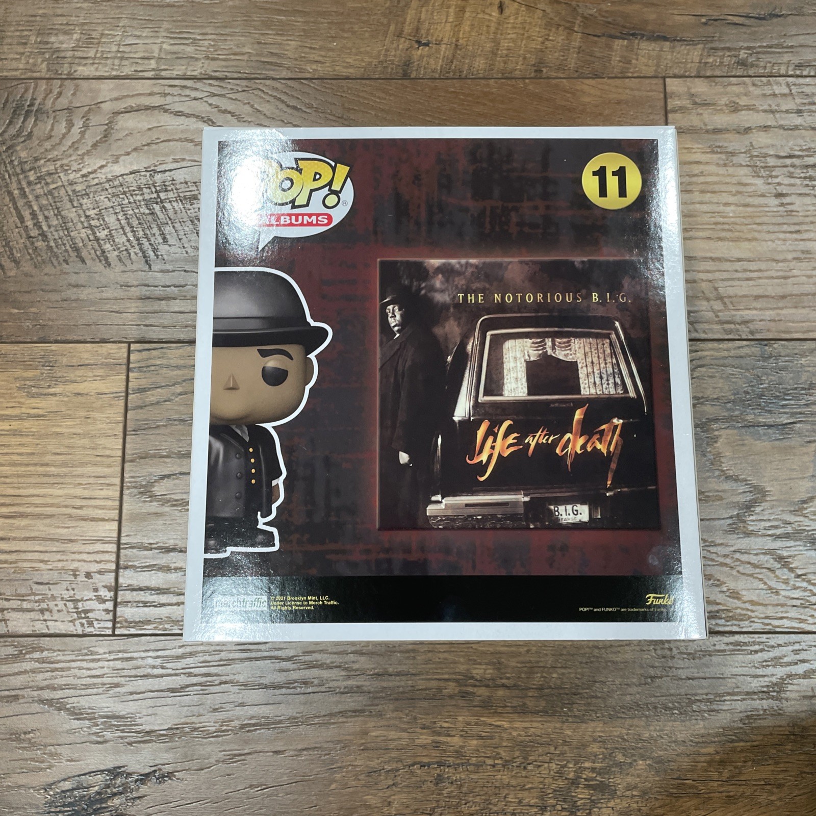 Funko Pop! Albums Notorious BIG Biggie Life After Death Black New NIB