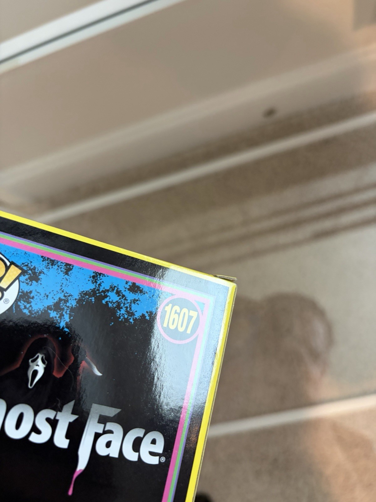 Funko Pop! Ghost Face #1607 Blacklight CUSTOM GLOW IN THE DARK GITD