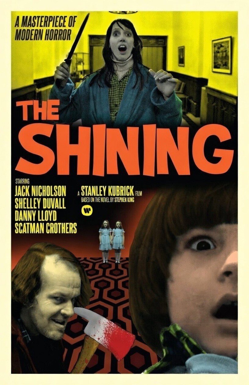 The Shining Horror Movie Poster 11×17