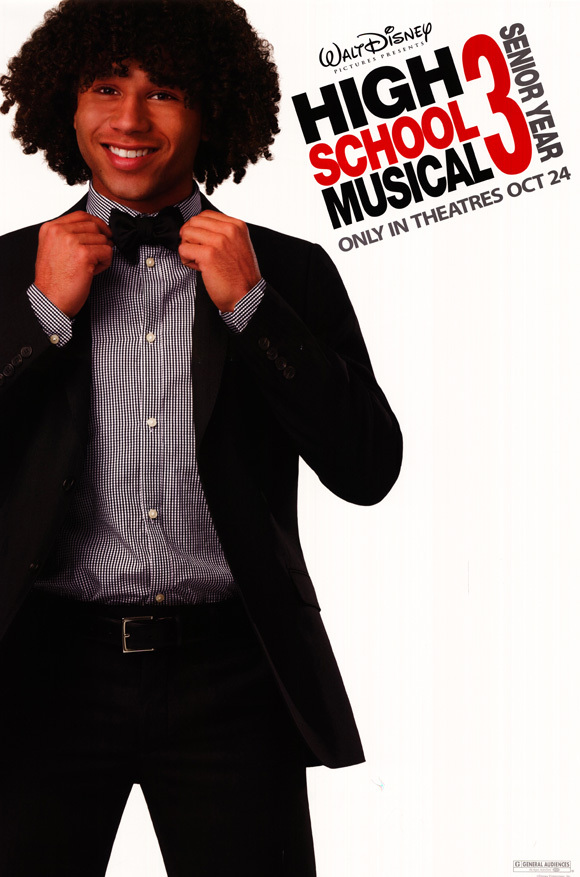 HIGH SCHOOL MUSICAL 3: SENIOR YEAR Movie POSTER 27×40 C Zac Efron Vanessa Anne