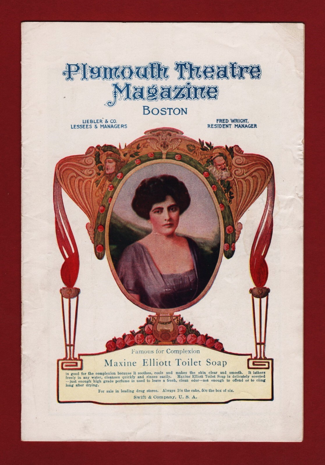 Wilson Mizner’s “THE DEEP PURPLE” (Stephen Sondheim’s “Road Show”) 1912 Playbill