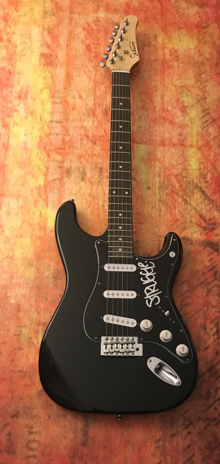 Troubadour of Troubled Souls * STRUGGLE JENNINGS * Signed Electric Guitar COA