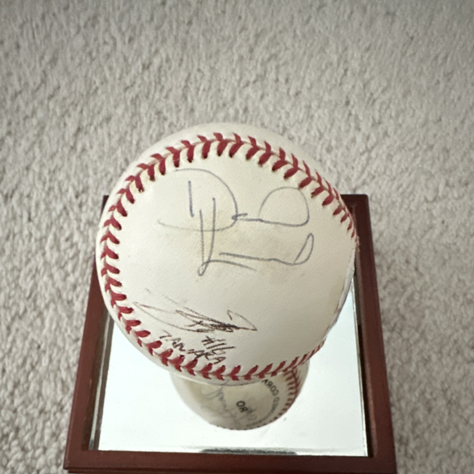 Rawlings Major League 2 Cast Signed Baseball Charlie Sheen Beranger Haysbert JSA
