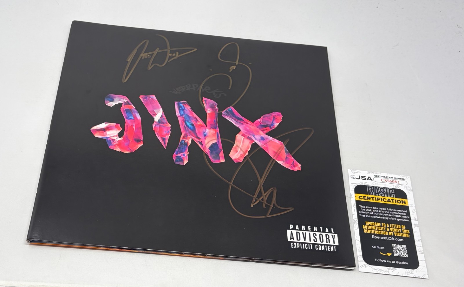 Waterparks signed Jinx Album JSA COA