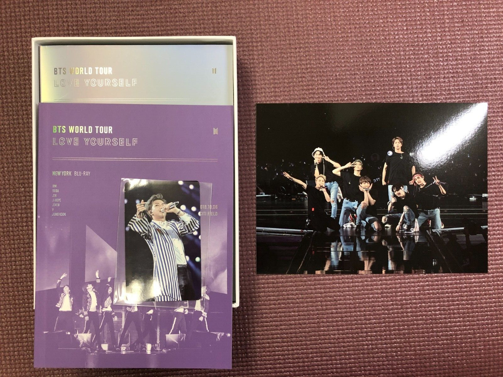 BTS Love Yourself World Tour New York Blu-ray Set