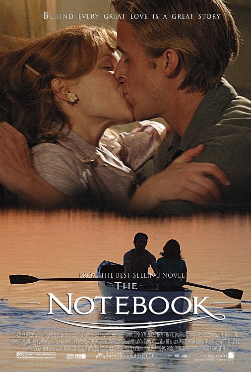 The Notebook movie poster print (d) 11 x 17 inches Ryan Gosling, Rachel McAdams