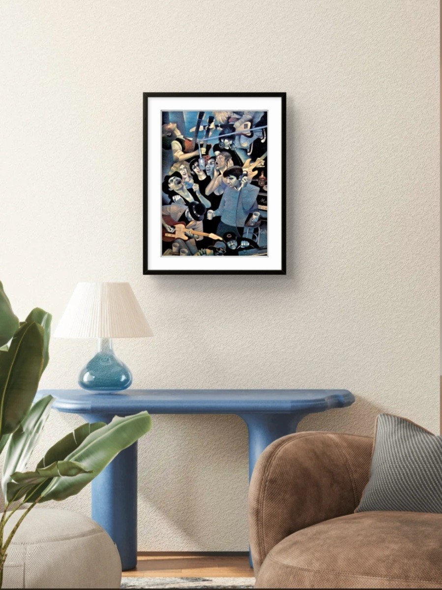 5×7 Framed Original Print