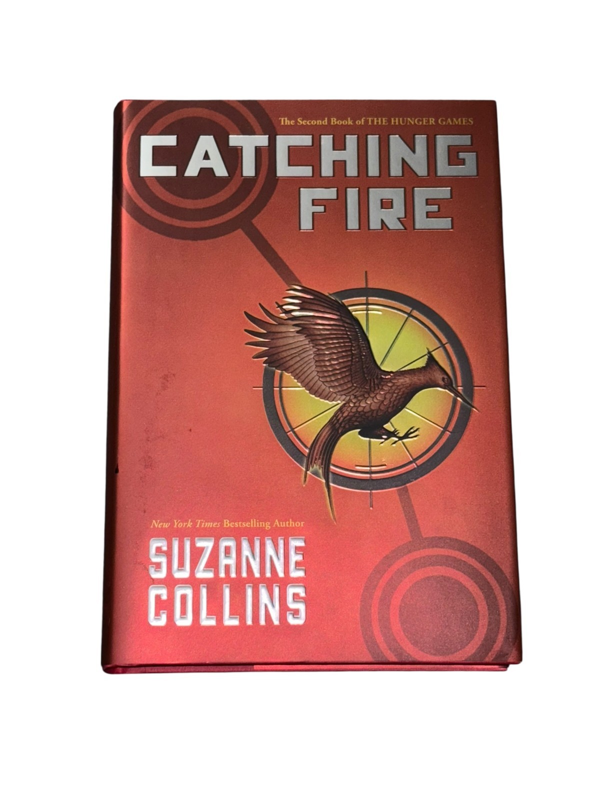 Suzanne Collins Signed Autograph The Hunger Games Catching Fire Book Beckett BAS