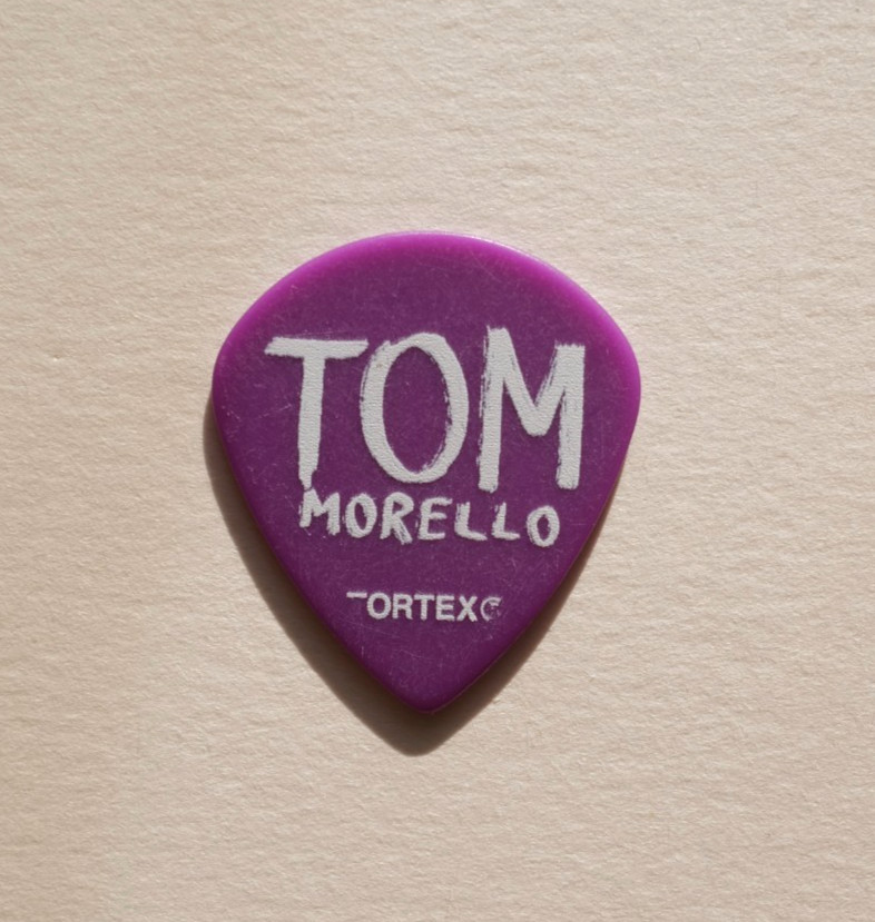RARE: Rage Against The Machine Tom Morello No Kings Guitar Pick