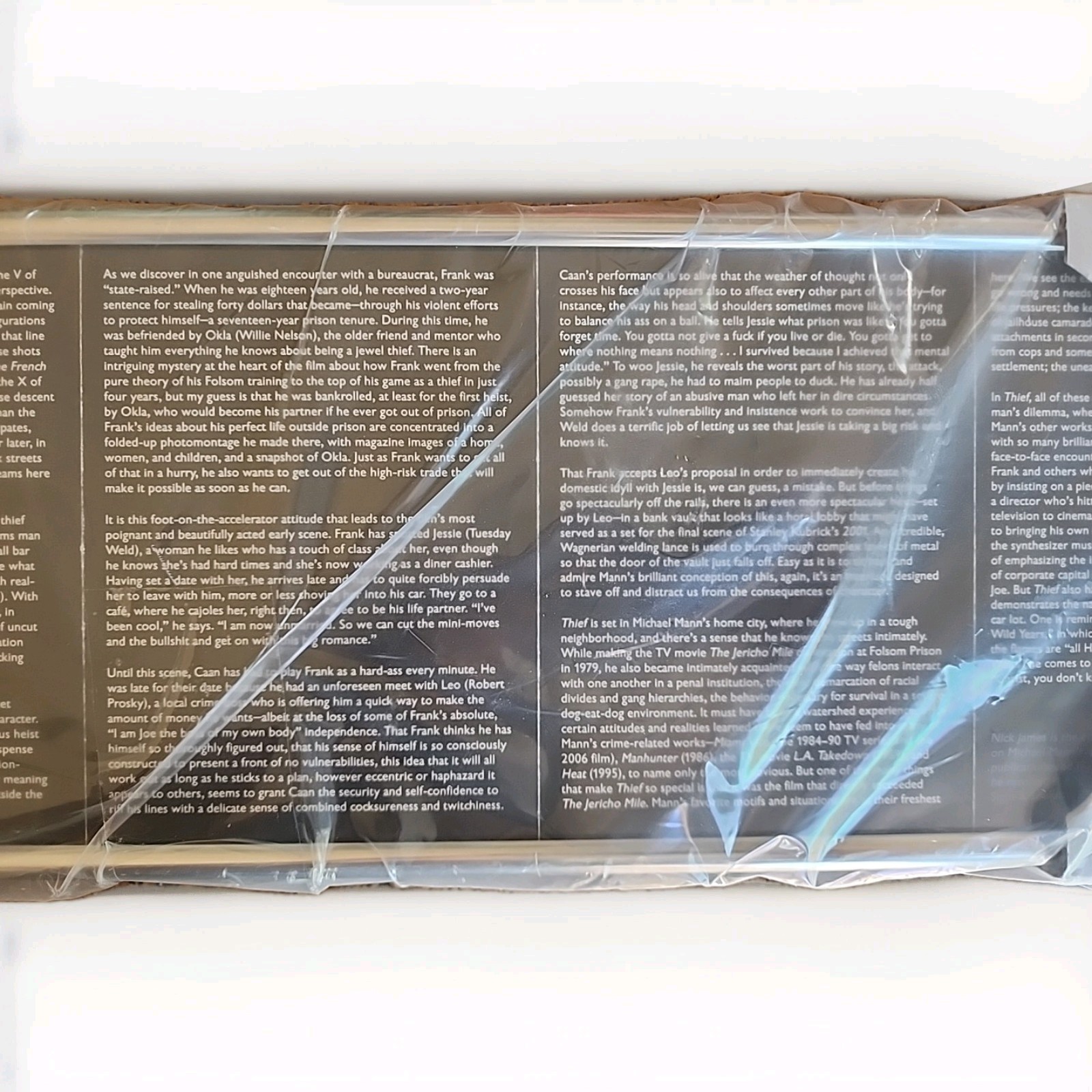 Thief (1981) Framed Criterion Collection Poster Essay – Michael Mann James Caan