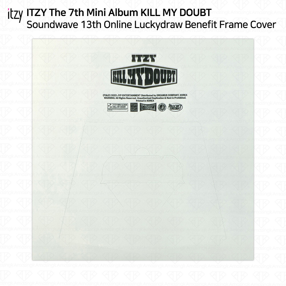 ITZY KILL MY DOUBT Soundwave 13th Online Luckydraw Photocard Square Photo KPOP