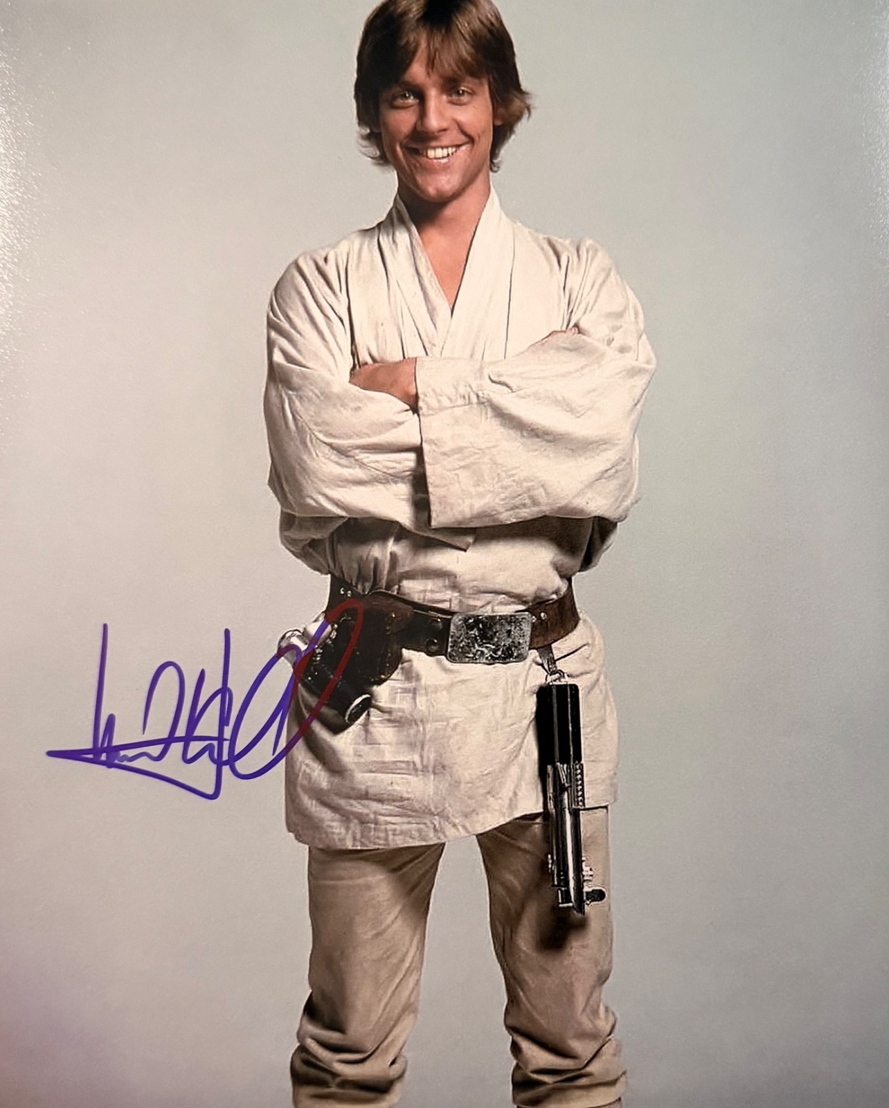 Mark Hamill Signed 8×10 Luke Skywalker Star Wars Photo Autograph COA